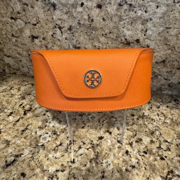 Tory Burch Accessories - Tory Burch glasses case orange